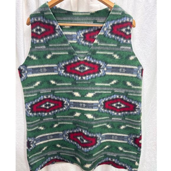 Handmade Other - Vintage Handmade Western Pullover V-Neck Vest Top Shirt No Size Men's Medium ?